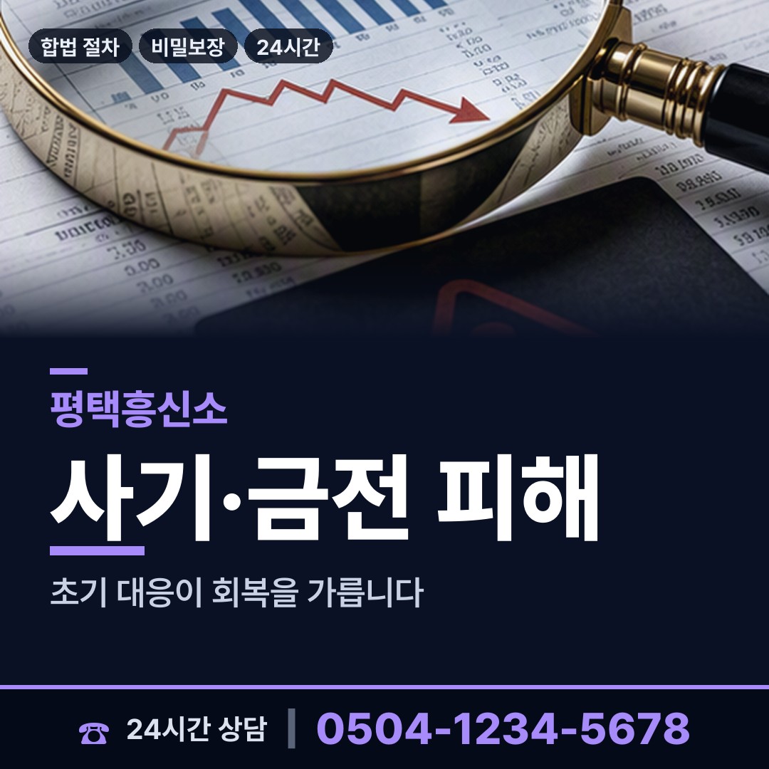 평택 동삭동 중소기업조사 상담 안내
